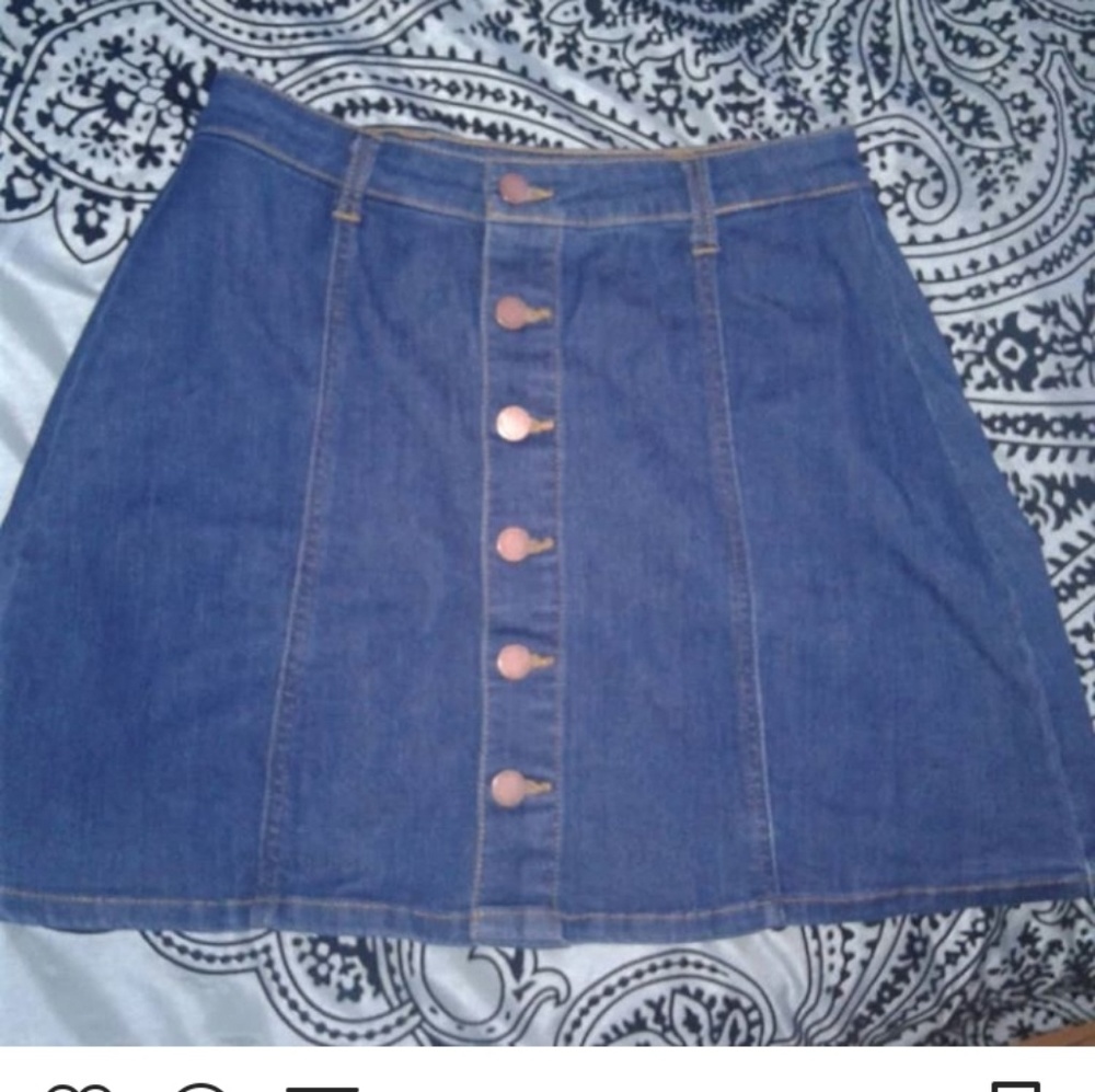 Demin skirt